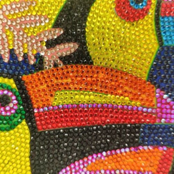 Rhinestone Toucan Boutique Women's Clutch - Picture 8 of 8